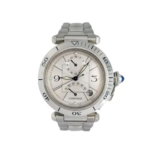 Cartier Pasha 2388 Steel Automatic With Power Indication-Hover-Image