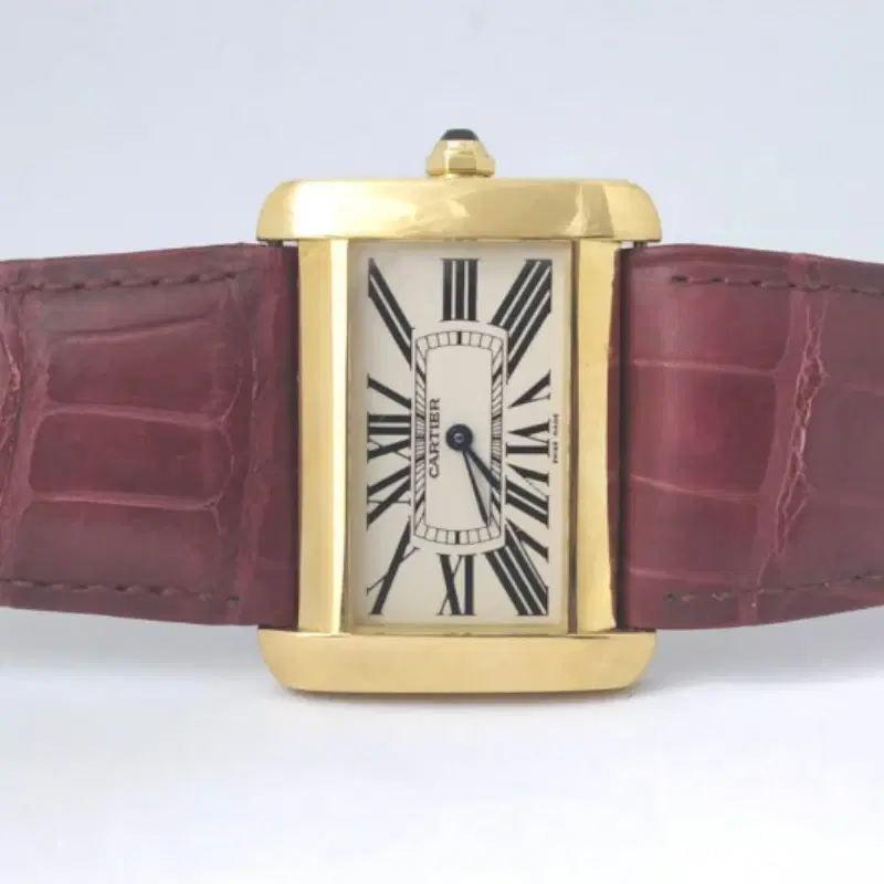 Cartier Tank Divan 18K Gold