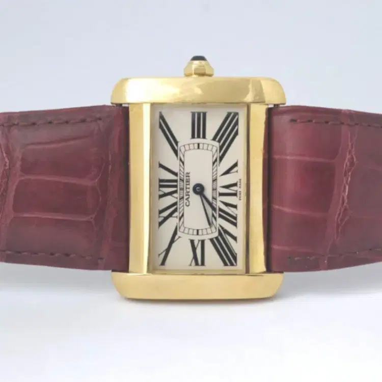 Cartier Tank Divan 18K Gold-Hover-Image