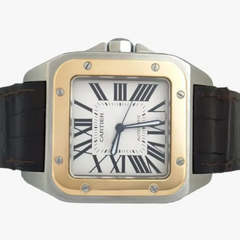 Cartier Santos 100 XL Steel Yellow Gold Anniversary 1904-2004 / 2656