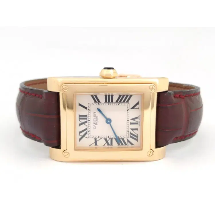 Cartier 18k Gold Priv?e Tank 27 x 31 MM-Hover-Image