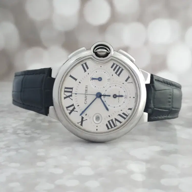 Cartier Ballon Bleu XL Chronograph 44MM Stainless Steel-Hover-Image