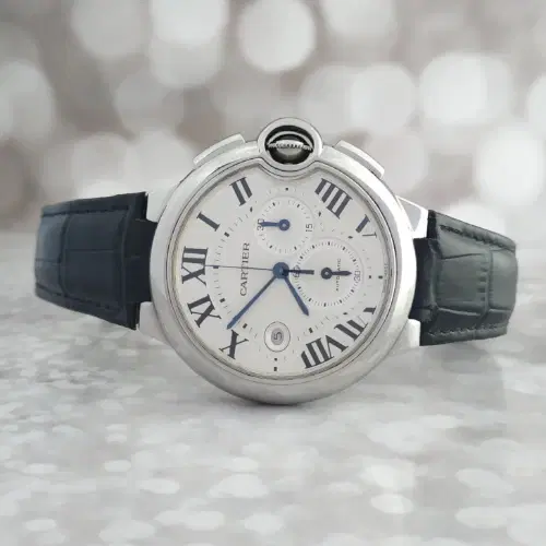 Cartier Ballon Bleu XL Chronograph 44MM Stainless Steel-Hover-Image