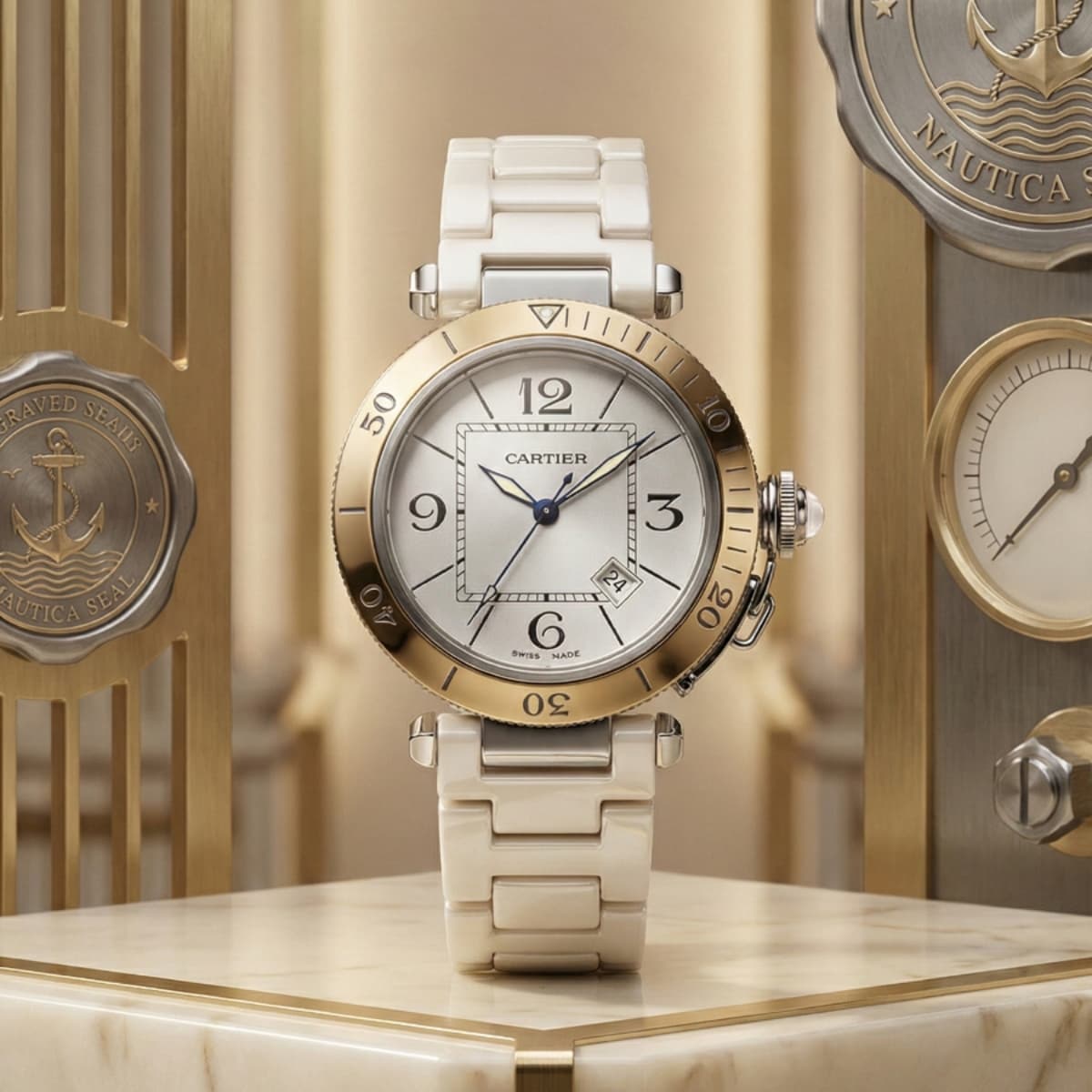 Cartier Pasha Seatimer Ladies Watch