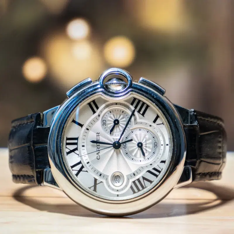 Cartier Ballon Bleu XL Chronograph 44MM Stainless Steel