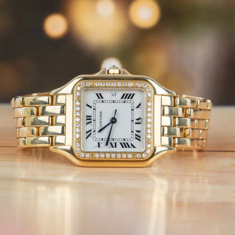 Cartier Panthere De Cartier Yellow Gold Diamond-Hover-Image