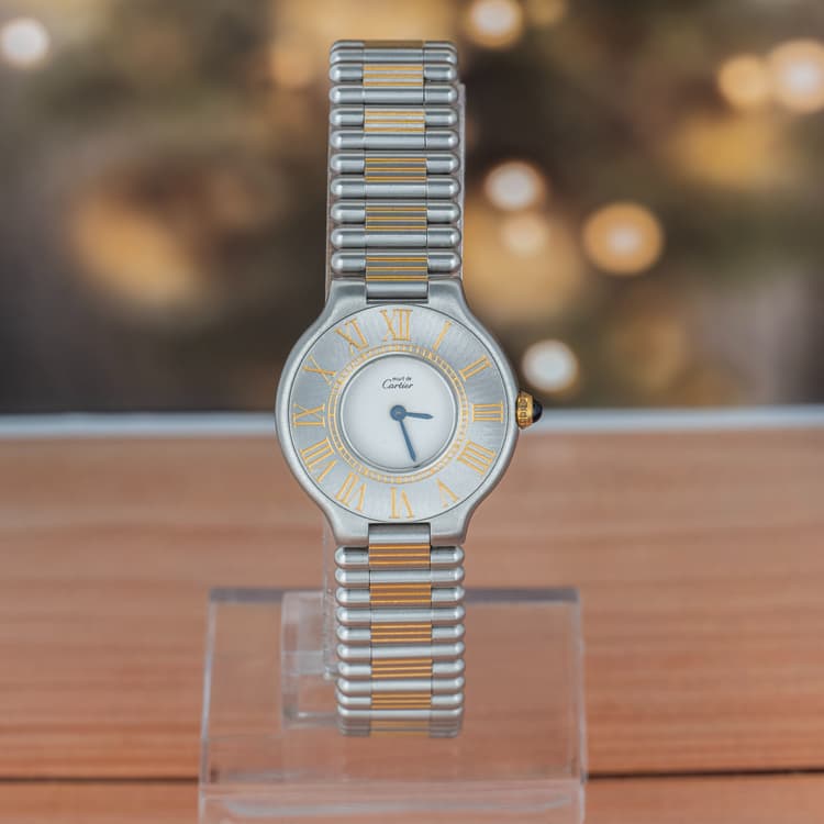 Cartier 21 Must de Cartier 31 MM Quartz Ladies Watch-Hover-Image