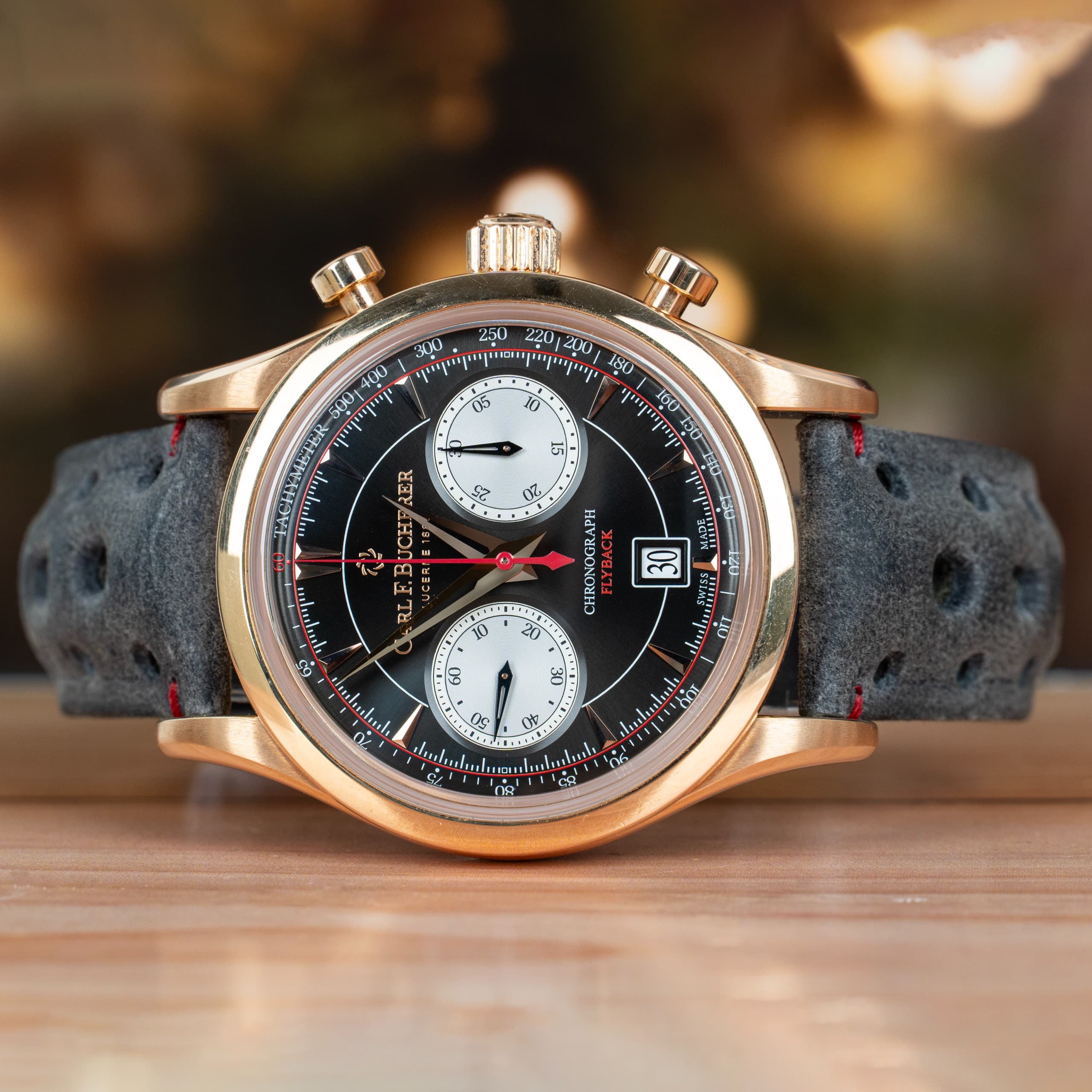 Carl F. Bucherer Manero Flyback 43 MM Automatic Watch Ref. No 00.10919.03.33.02