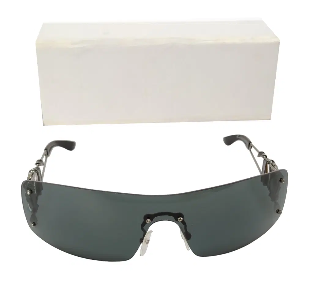 Dior Diamante Heart Core 6LB Shield Sunglasses