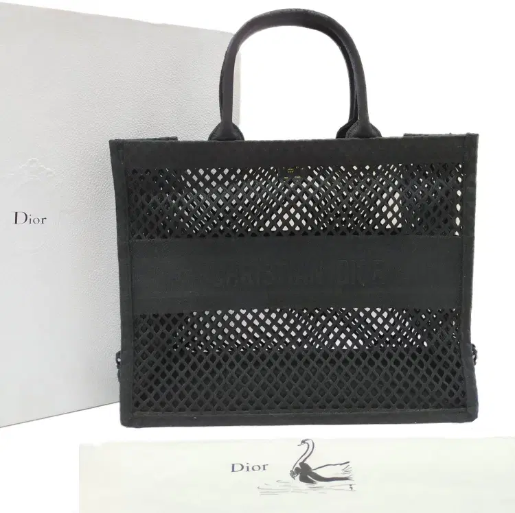 Dior Mesh Embroidered Large Book Tote-Hover-Image