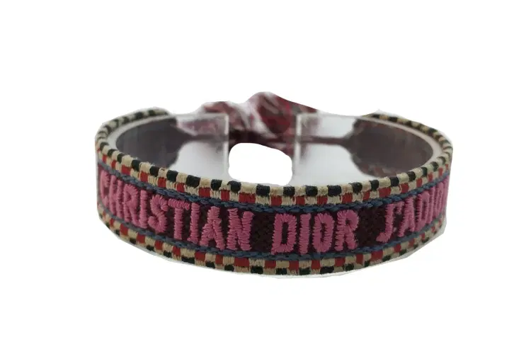 Dior Jadior Oblique Cotton Bracelet-Hover-Image