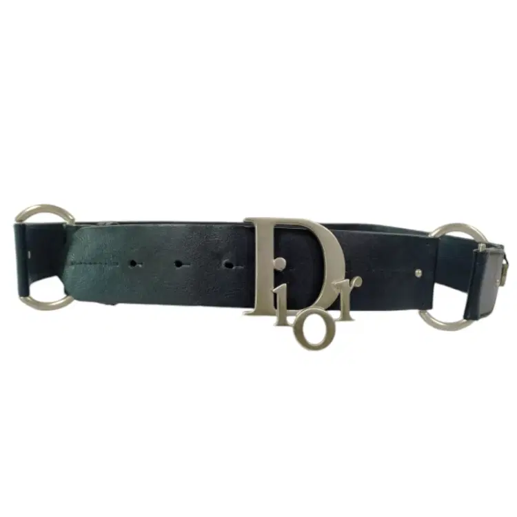 Dior Logo Leather Belt-Hover-Image