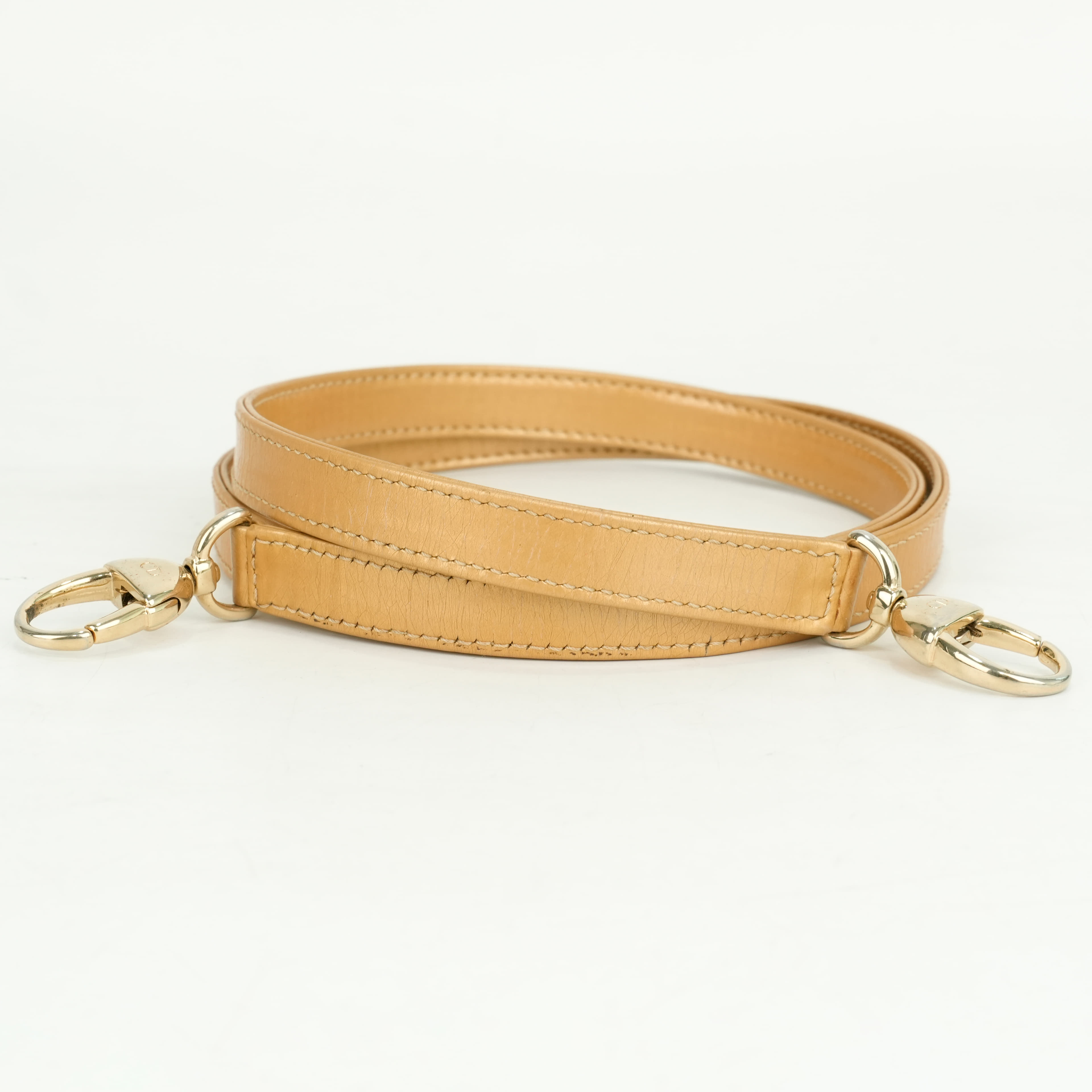 Lady Dior Patent Leather Shoulder Strap