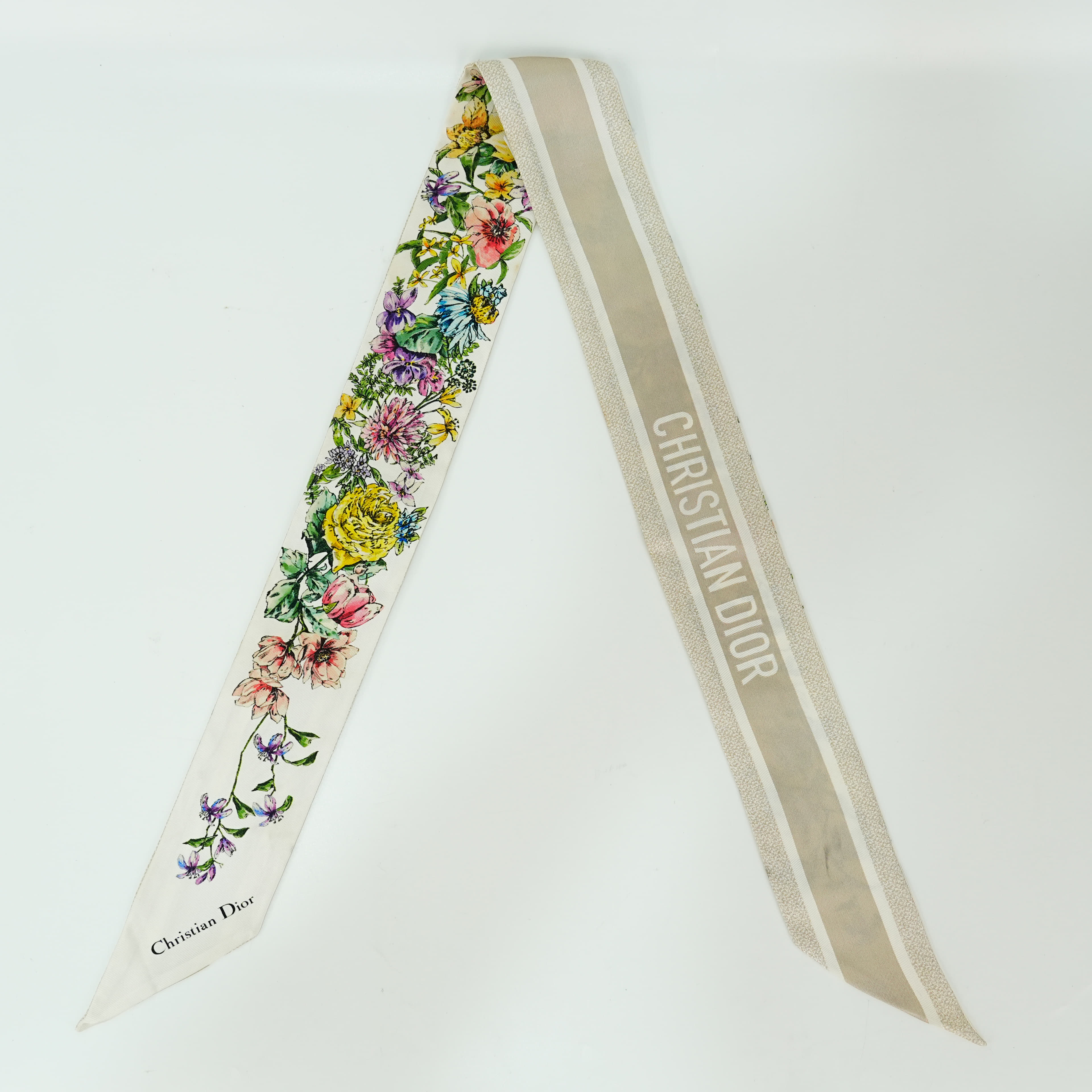 Dior Printed Silk Twill