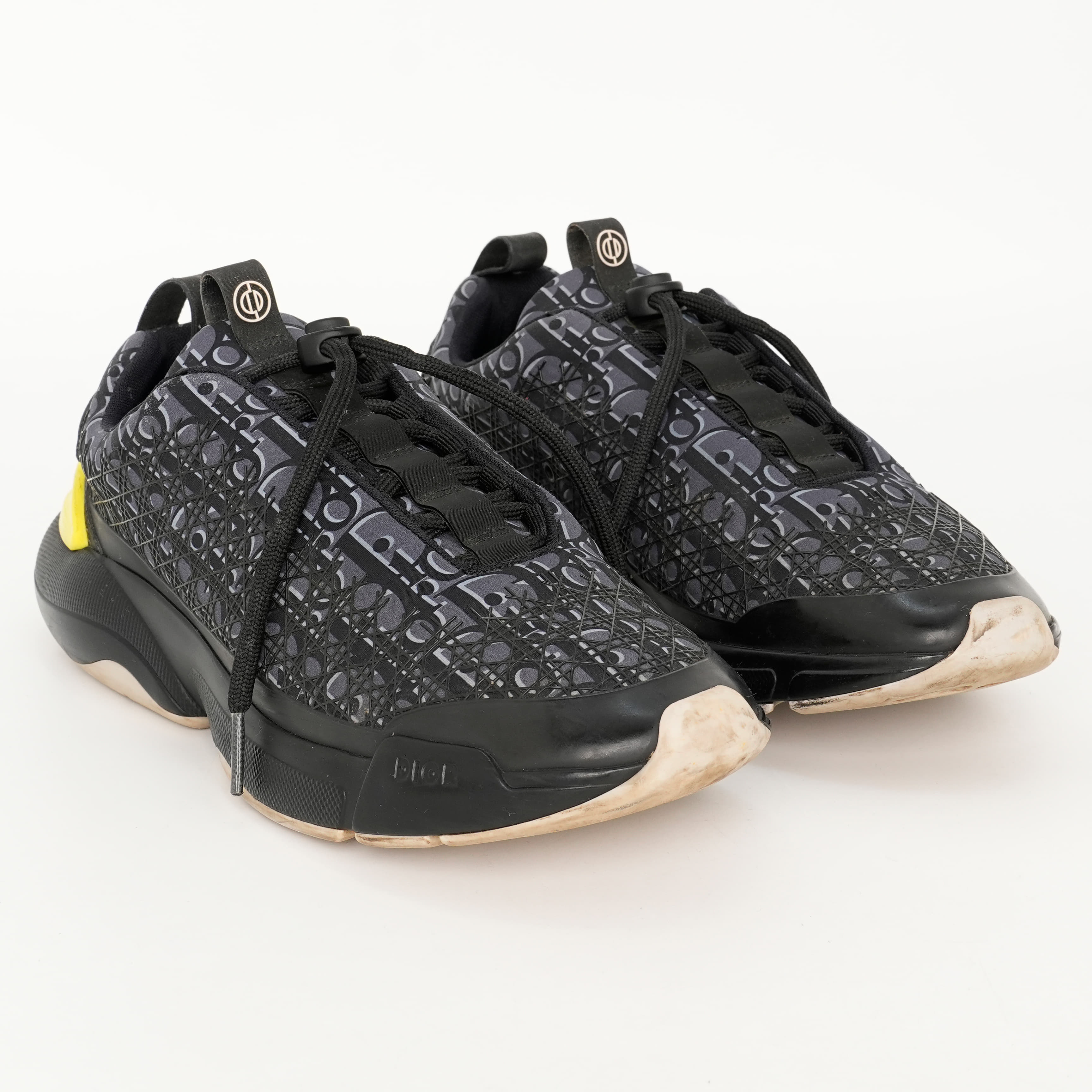 Size 41 - Dior Blue/Black Fabric And Rubber Sneakers