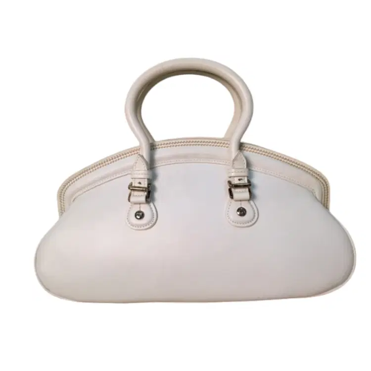 Christian Dior White Leather Medium Dior Detective Bag-Hover-Image