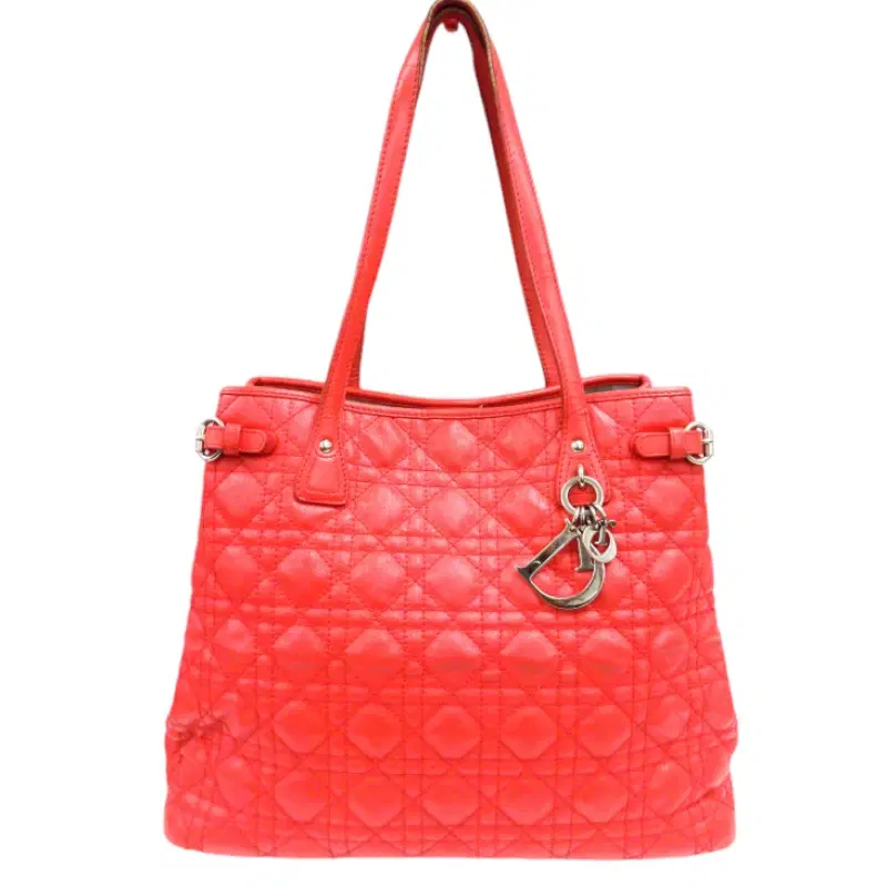 CHRISTIAN DIOR PANAREA Cannage Canvas Tote