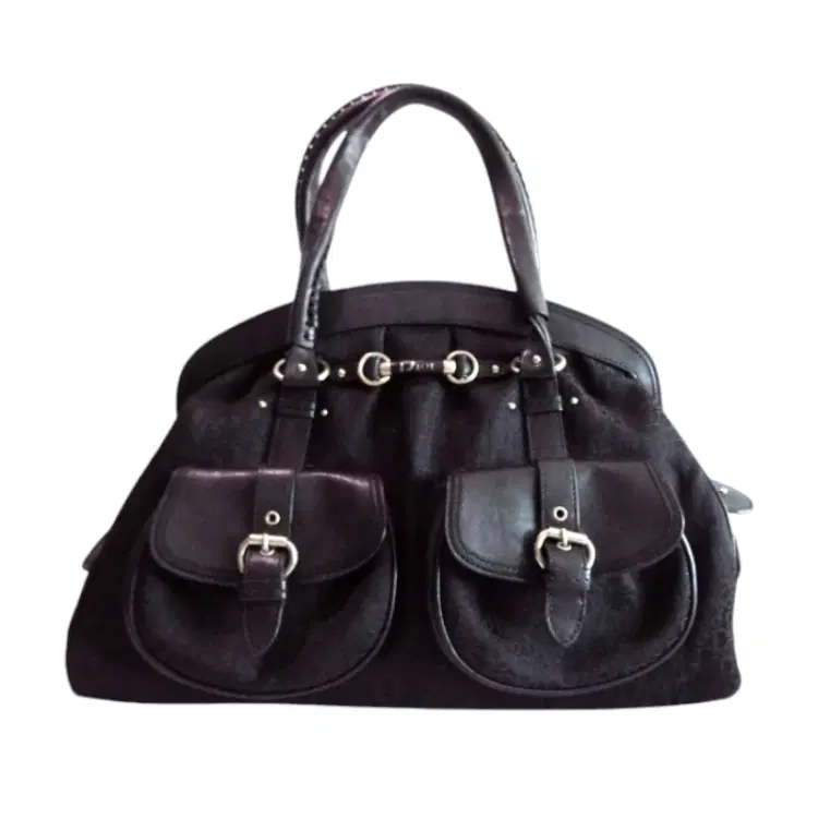 My Dior Frame Black Diorissimo Pocket Satchel-Hover-Image