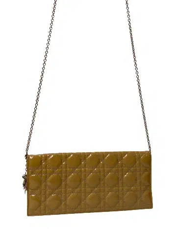 Dior Quilted Cannage Leather Lady Dior Clutch