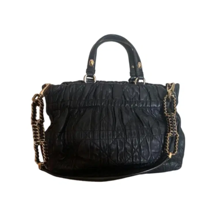 Dior Quilted Cannage Leather Delices Gaufre Tote-Hover-Image
