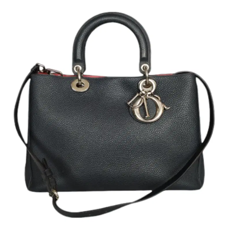 Dior Diorissimo Leather Shopper Tote