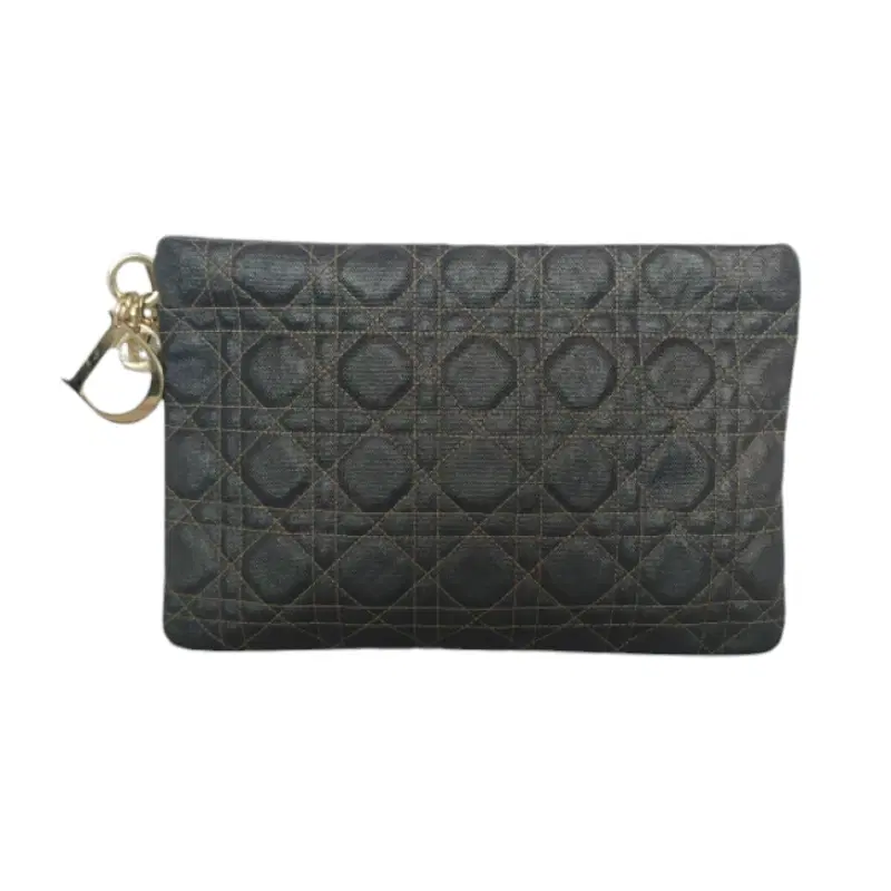 Dior Panarea Coated Canvas Clutch