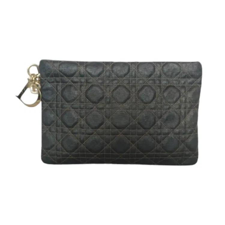 Dior Panarea Coated Canvas Clutch-Hover-Image