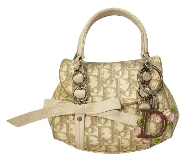 Christian Dior Vintage Trotter Monogram Romantique Shoulder Bag-Hover-Image