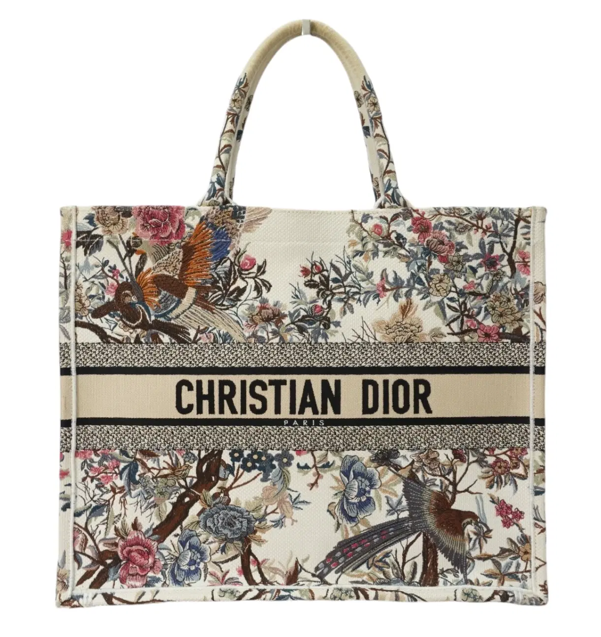 Christian Dior Jardin Dhiver Large Dior Book Tote