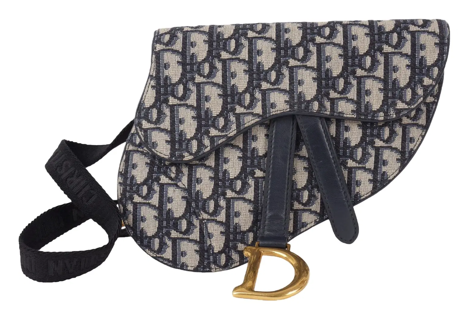 Dior Oblique Saddle Belt Bag