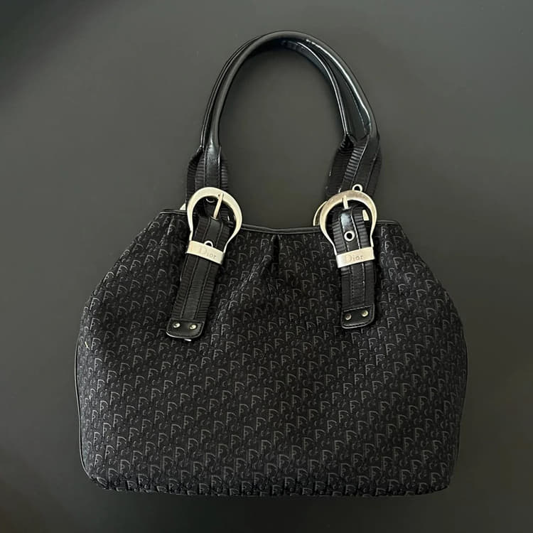 Dior Diorissimo Trotter Canvas Tote-Hover-Image