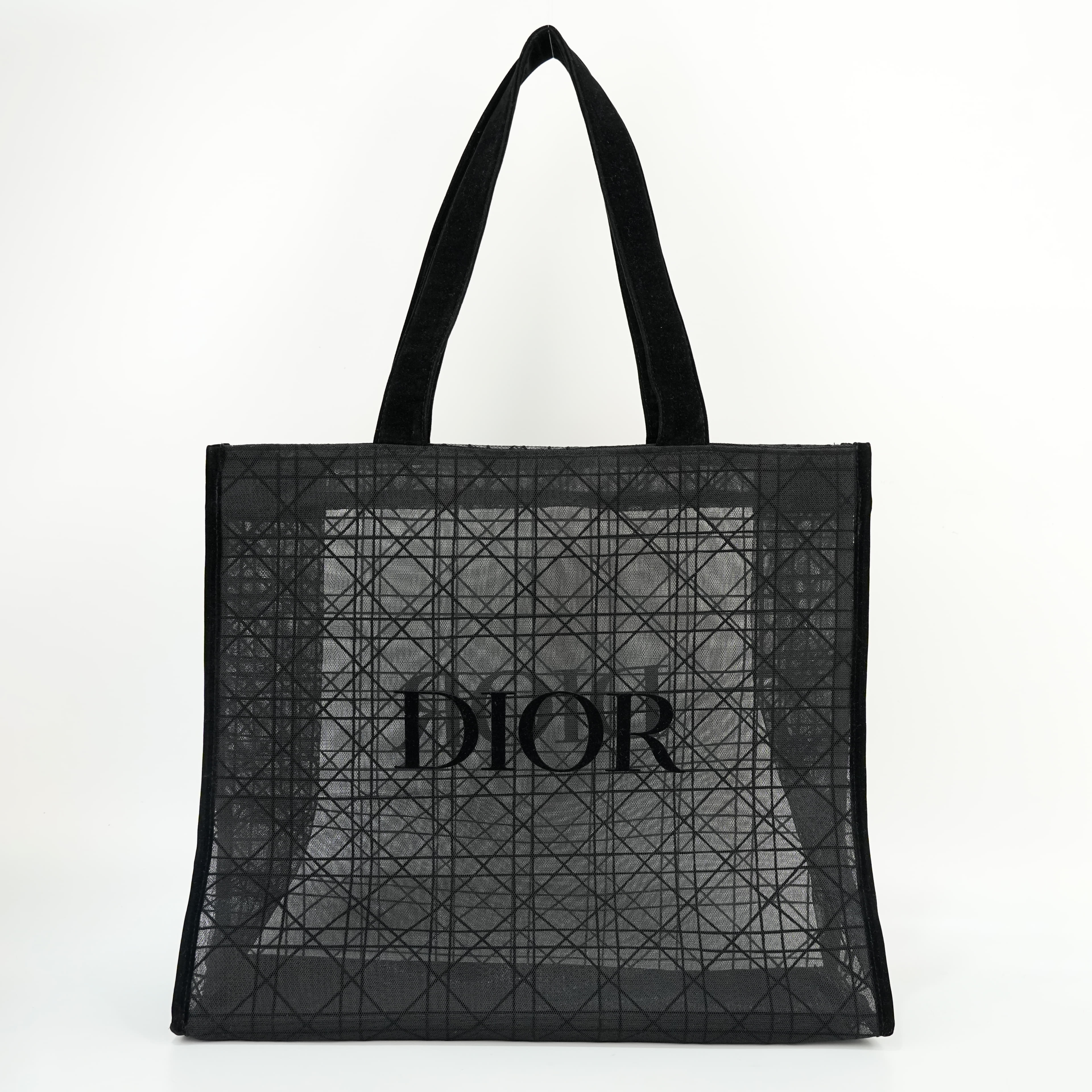 Dior Beauty Lace Mesh Tote
