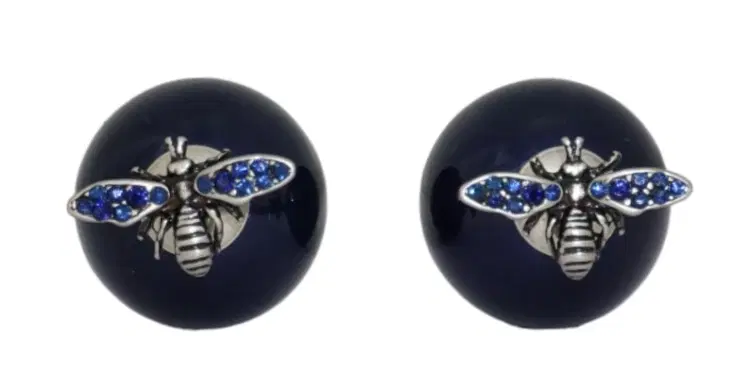Dior Resin & Crystal Mise En Dior Tribal Earrings-Hover-Image
