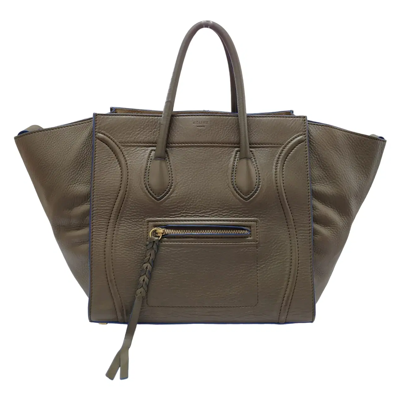 Celine Leather Phantom Luggage Tote