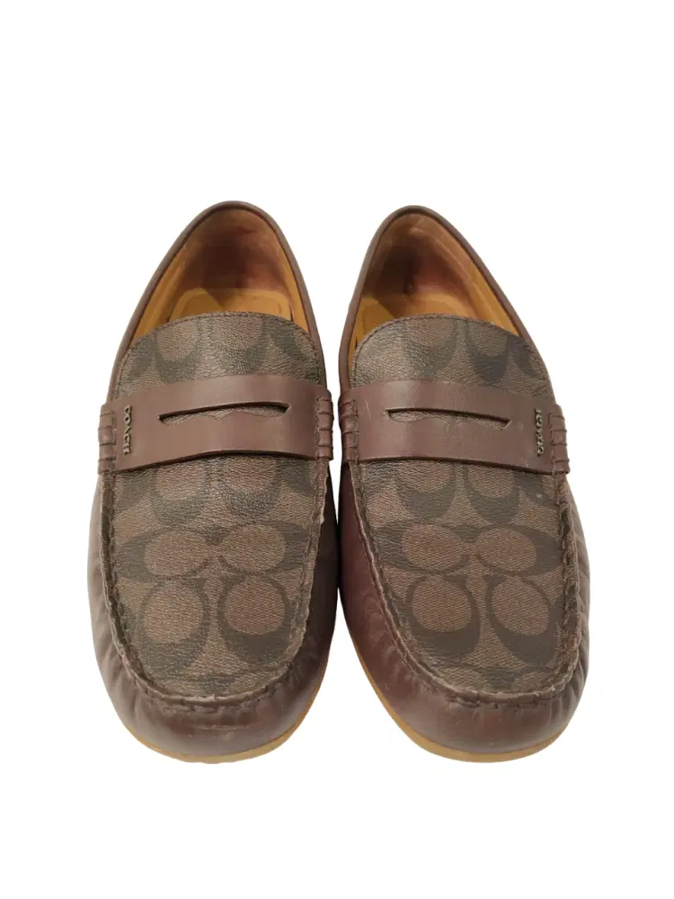 Coach Signature Mott Penny Loafers-Hover-Image