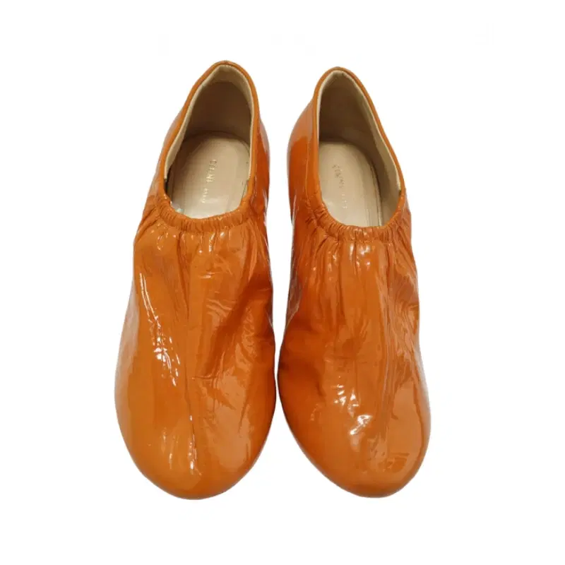 Size 37 - Celine Scrunch Ballerina Pumps Cone Heel Pumps