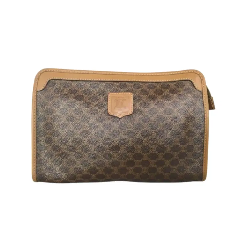 Celine M07 Vintage macadam business PVC/leather bag-Hover-Image