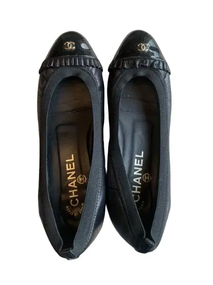 Chanel Ballerina Leather Flats