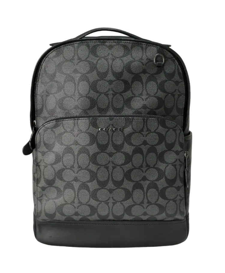 Coach Signature Canvas Graham Backpack-Hover-Image