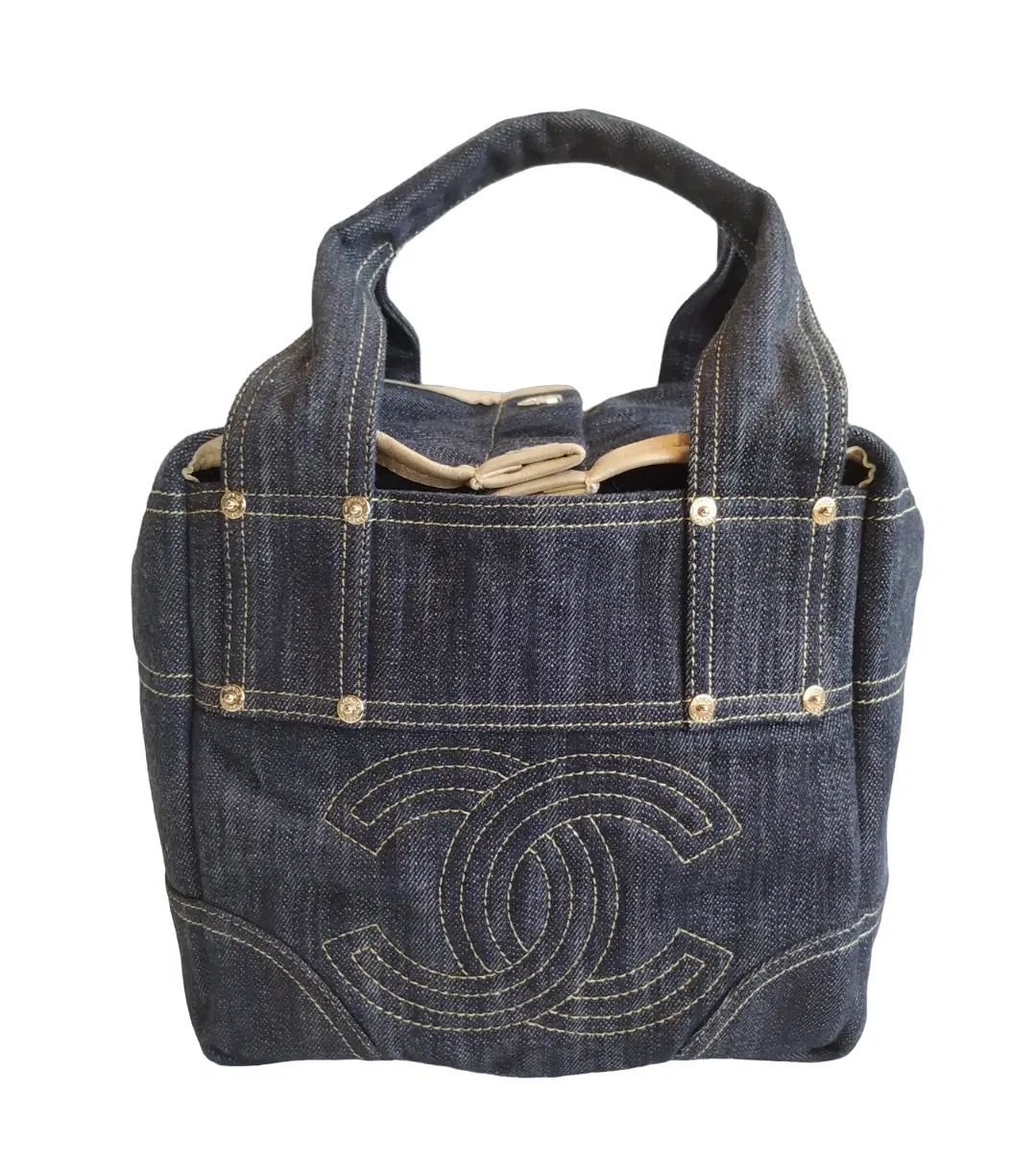 Chanel Sparkling Denim Bag