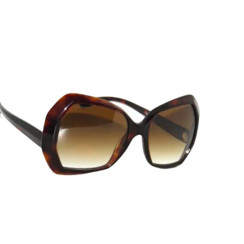 Chanel 5365 Square Havana and Brown Sunglasses