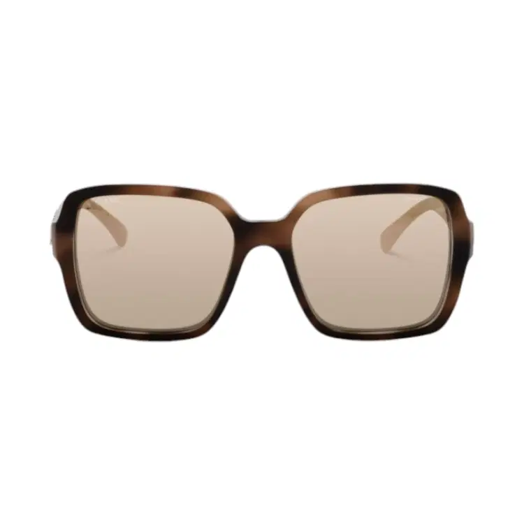 Chanel Gold and Black Sqaure Sunglasses-Hover-Image