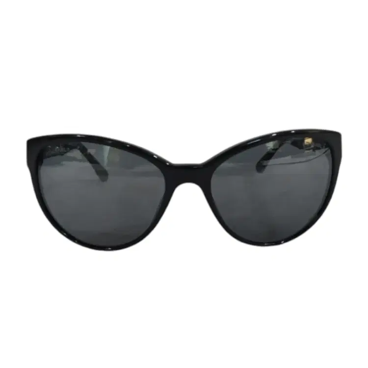 Chanel 5215Q Chain Link Leather Quilted Cat Eye Sunglasses-Hover-Image
