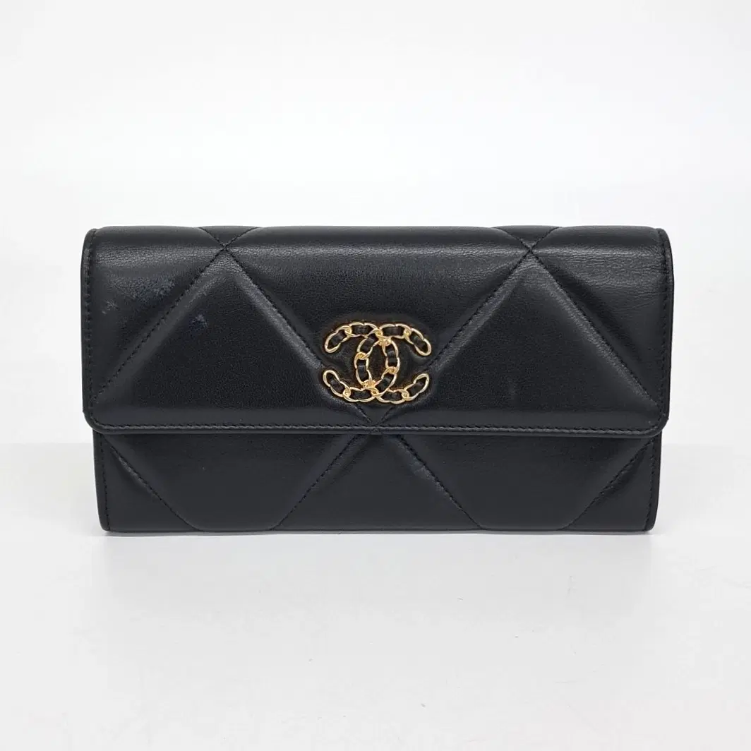 Chanel 19 flap long wallet