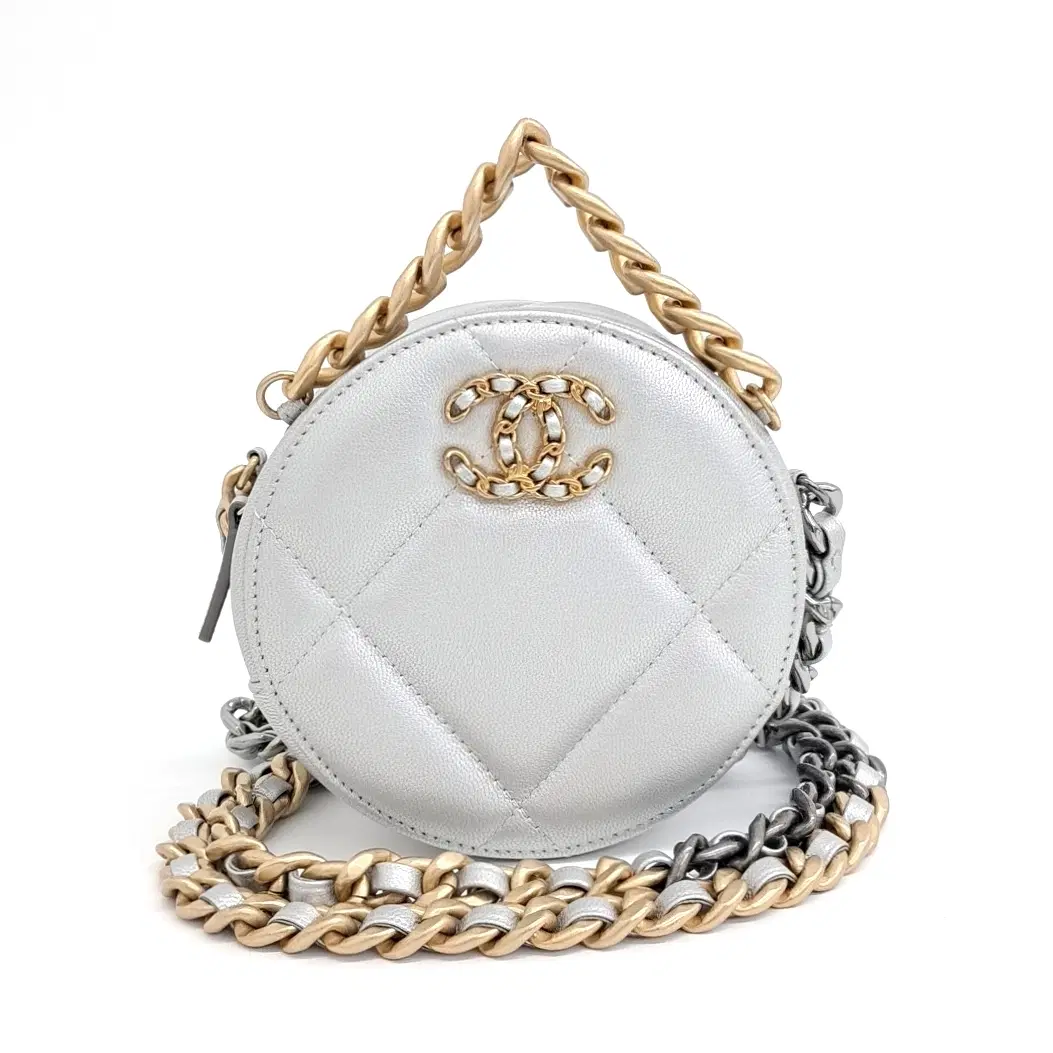 Chanel 19 Round Mini Crossbody Bag AP0945
