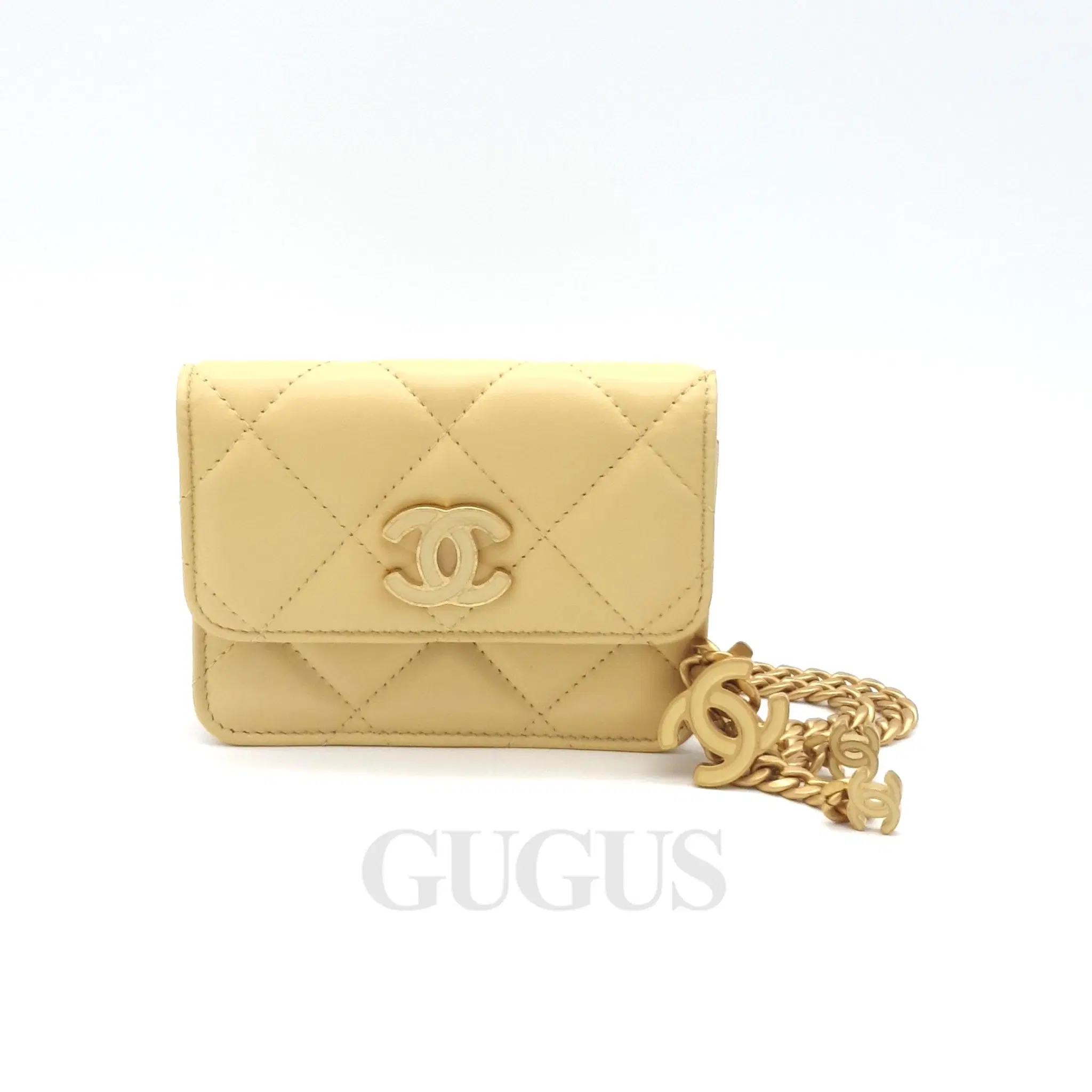 Chanel Card Wallet Chain Crossbody Bag