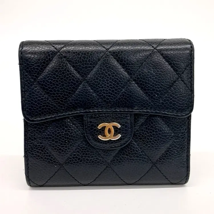 Chanel caviar bi-fold wallet-Hover-Image