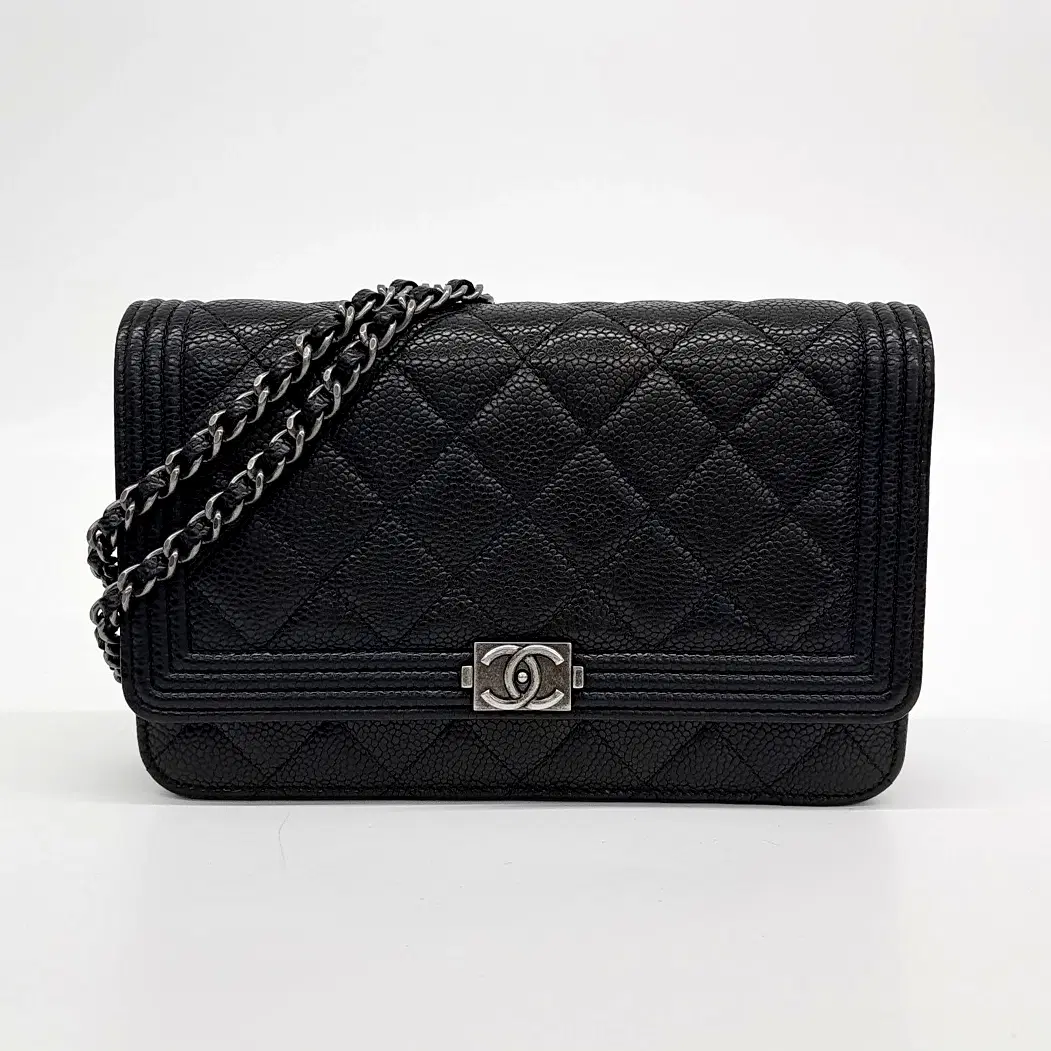 Chanel Caviar Boy WOC Mini Crossbody Bag
