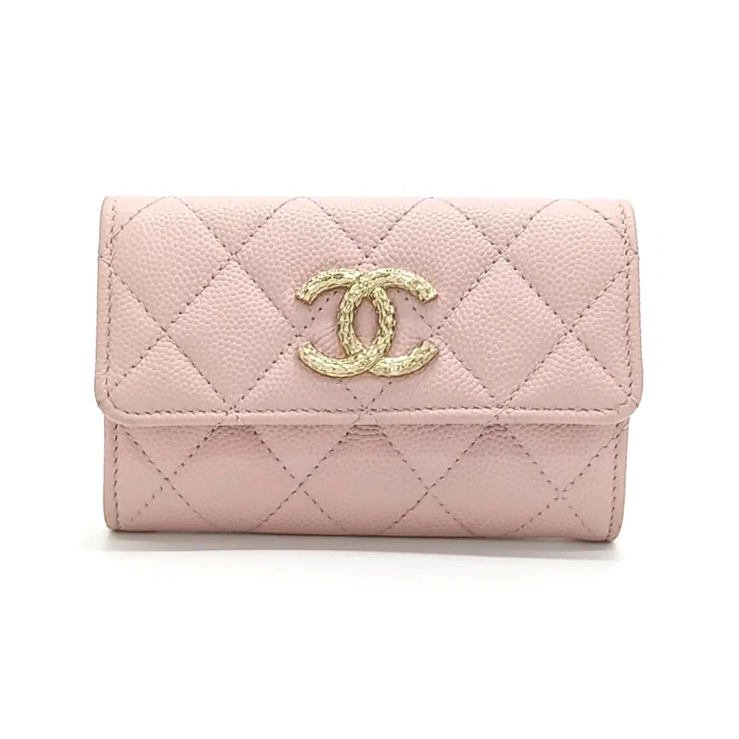 Chanel Caviar Card Holder AP4254