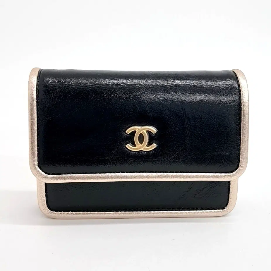 Chanel chain card wallet